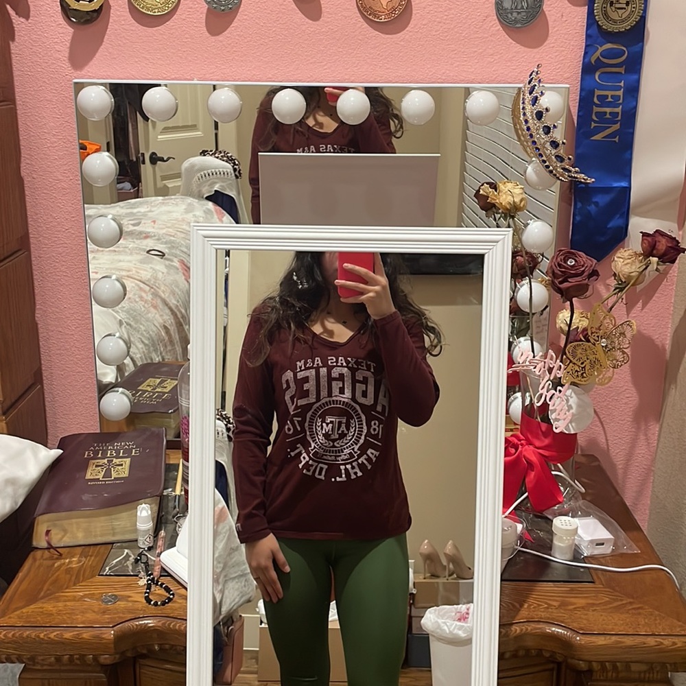 Aggies top long sleeve